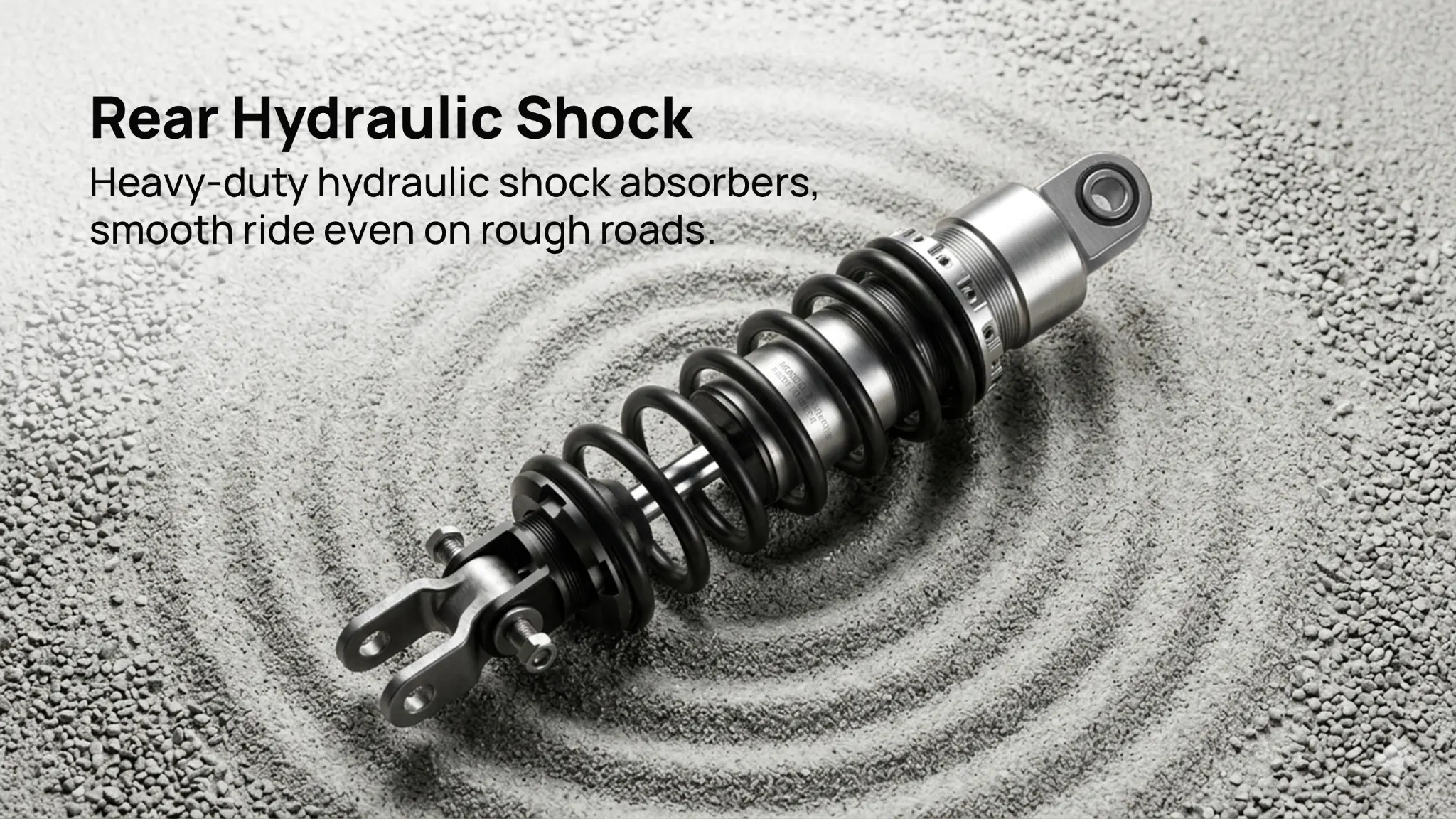 Carria 3 rear hydraulic shock
