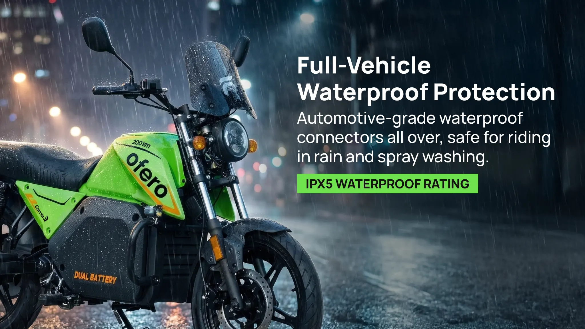 Carria 3 waterproof protection